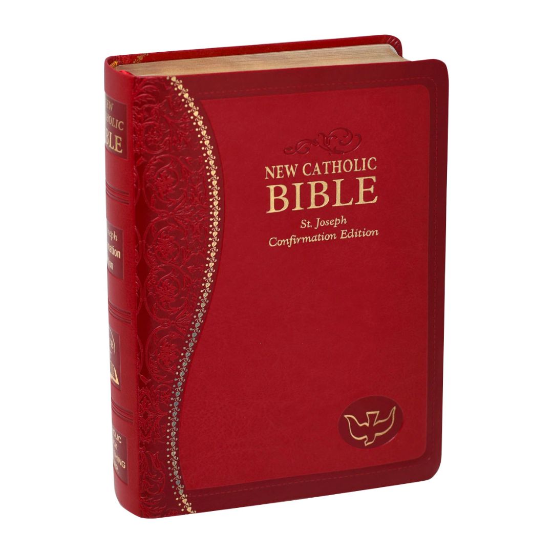 St. Joseph Confirmation Edition New American Bible Gift Edition Medium Size Red Dura-Lux NABRE 9781…