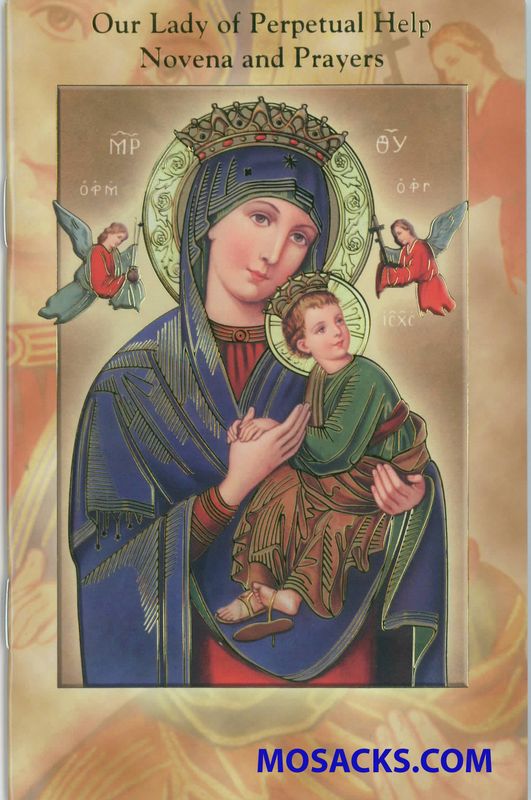 Our Lady of Perpetual Help Novena and Prayers Book 12-2432-208 is 3.75" x 5-7/8" and 24 pages beaut…