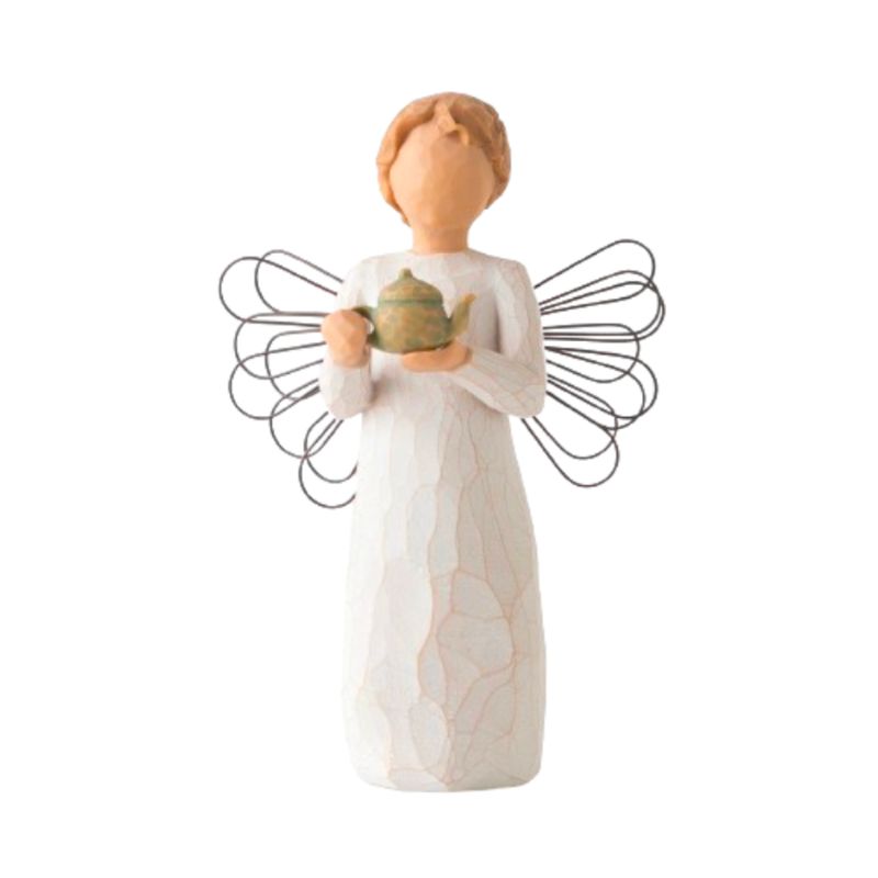 Wlllow Tree Angel of the Kitchen, 5.5 Willow Tree Angel - Angel of the Kitchen Warm comfort between friends 26144
