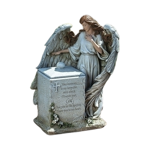 Joseph's Studio 16" Memorial Box w/Angel and Verse - 602016