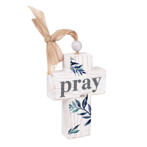 "Pray" Tabletop Cross D√©cor - CRO0210