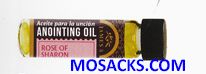 B&H Anointing Oil Rose of Sharon Half Ounce-634337781112