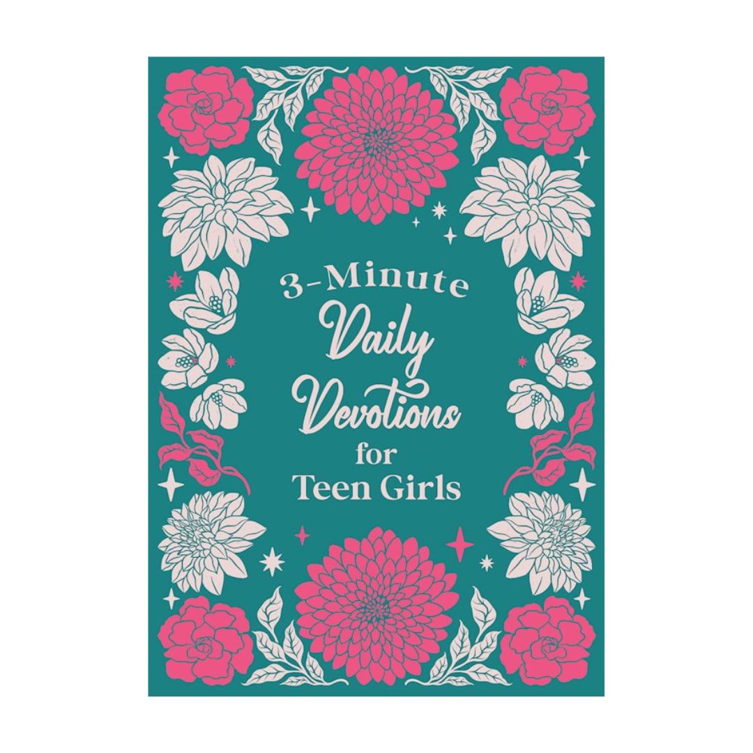 3-Minute Daily Devotions For Teen Girls -9781636099675