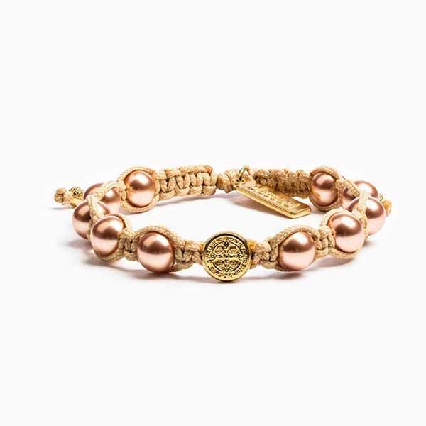 My Saint My Hero Divine Blessings Cream Bracelet-20006RG