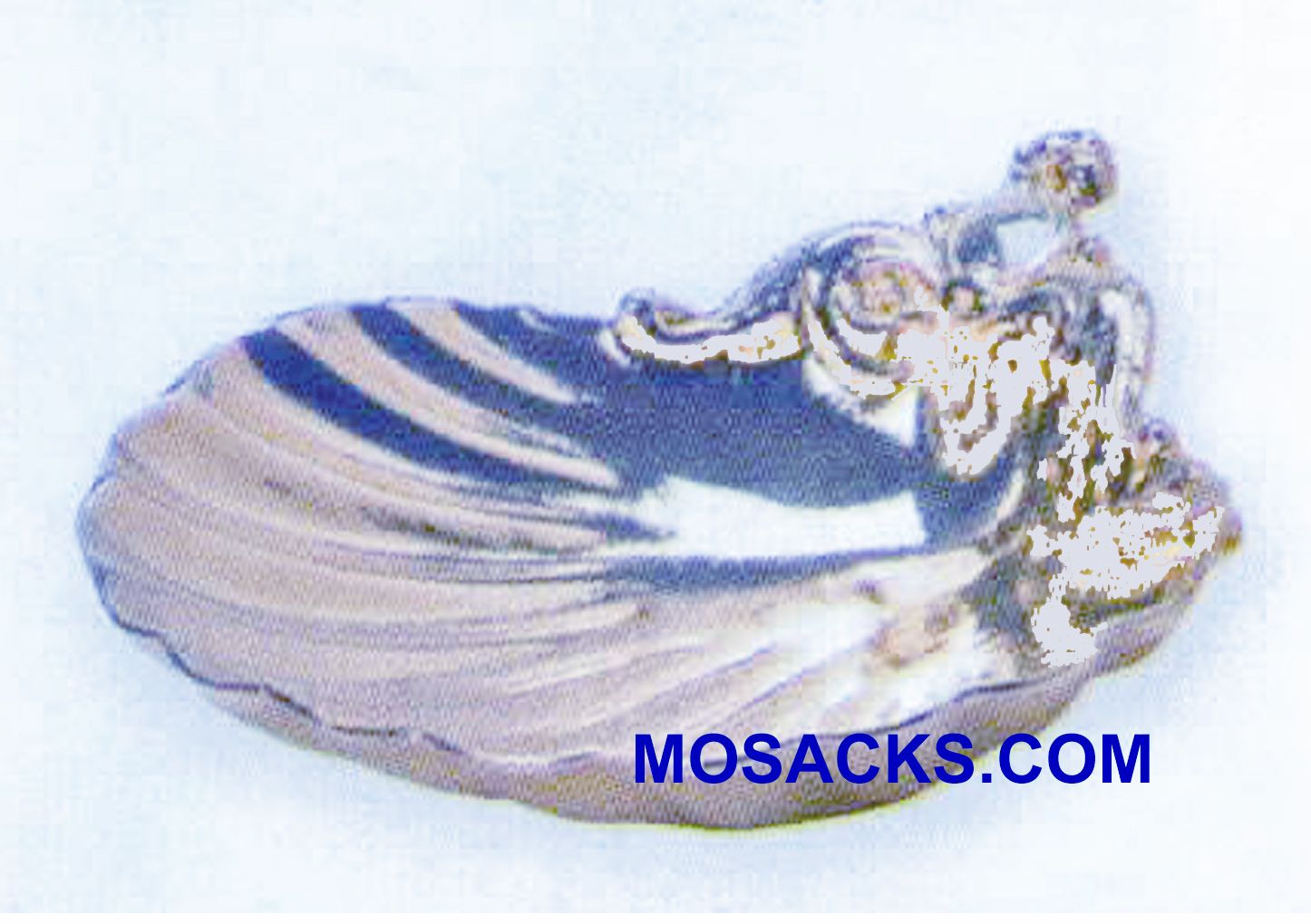Baptismal Shell Nickel Plate Cast Bronze-K421S Baptismal Shell Nickel Plate Cast Bronze-K421S