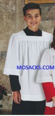R.J. Toomey Altar Server's Surplice Square Neck 3/4 Sleeve -890