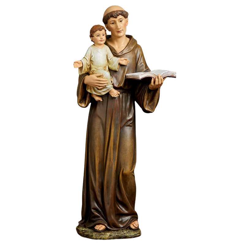 Joseph's Studio Renaissance Collection St. Anthony 14.5 inch statue