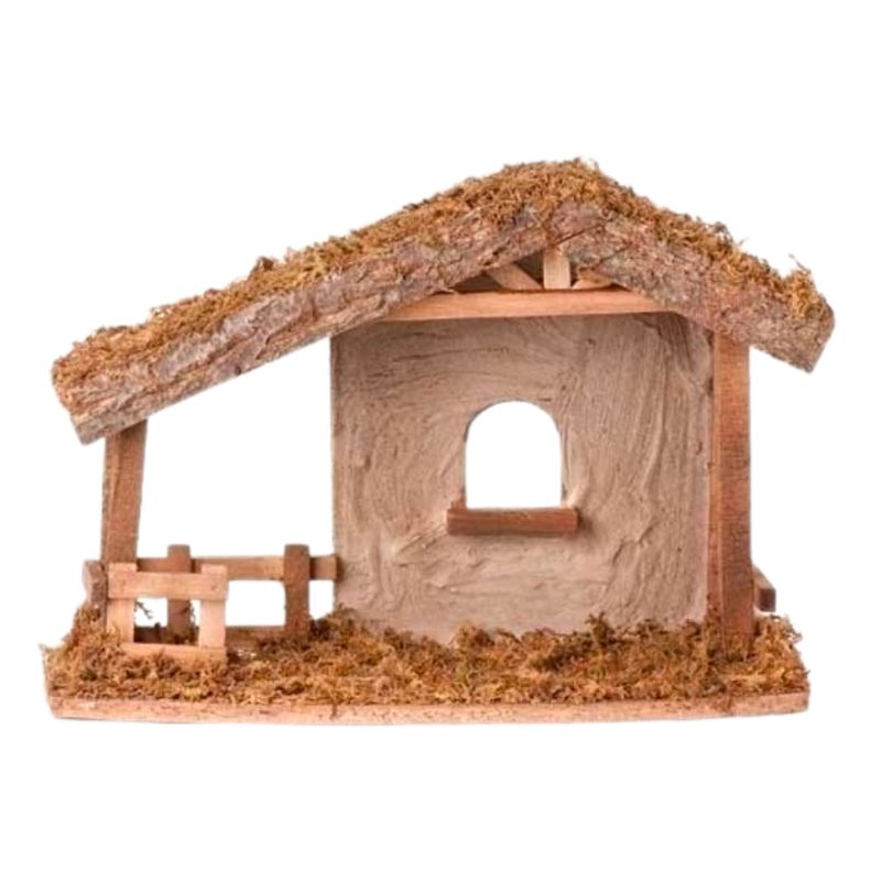 Fontanini Heirloom Nativity Italian Fontanini Stable in 5" Scale #50556