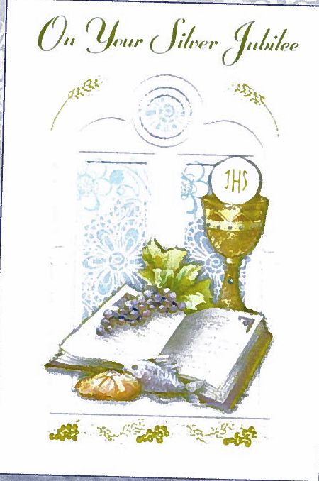 On Your Silver Jubilee Greeting Card 238-JUBS87391