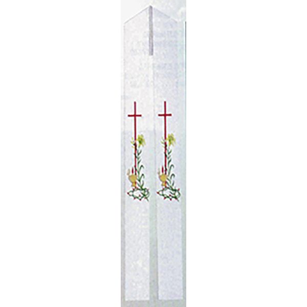Beau Veste Overlay Stole Cross Lamp & Lily 100