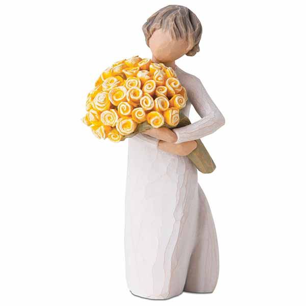 Wlllow Tree Good Cheer Figurine, 5.5 Willow Tree Good Cheer 5.5" h 27462
