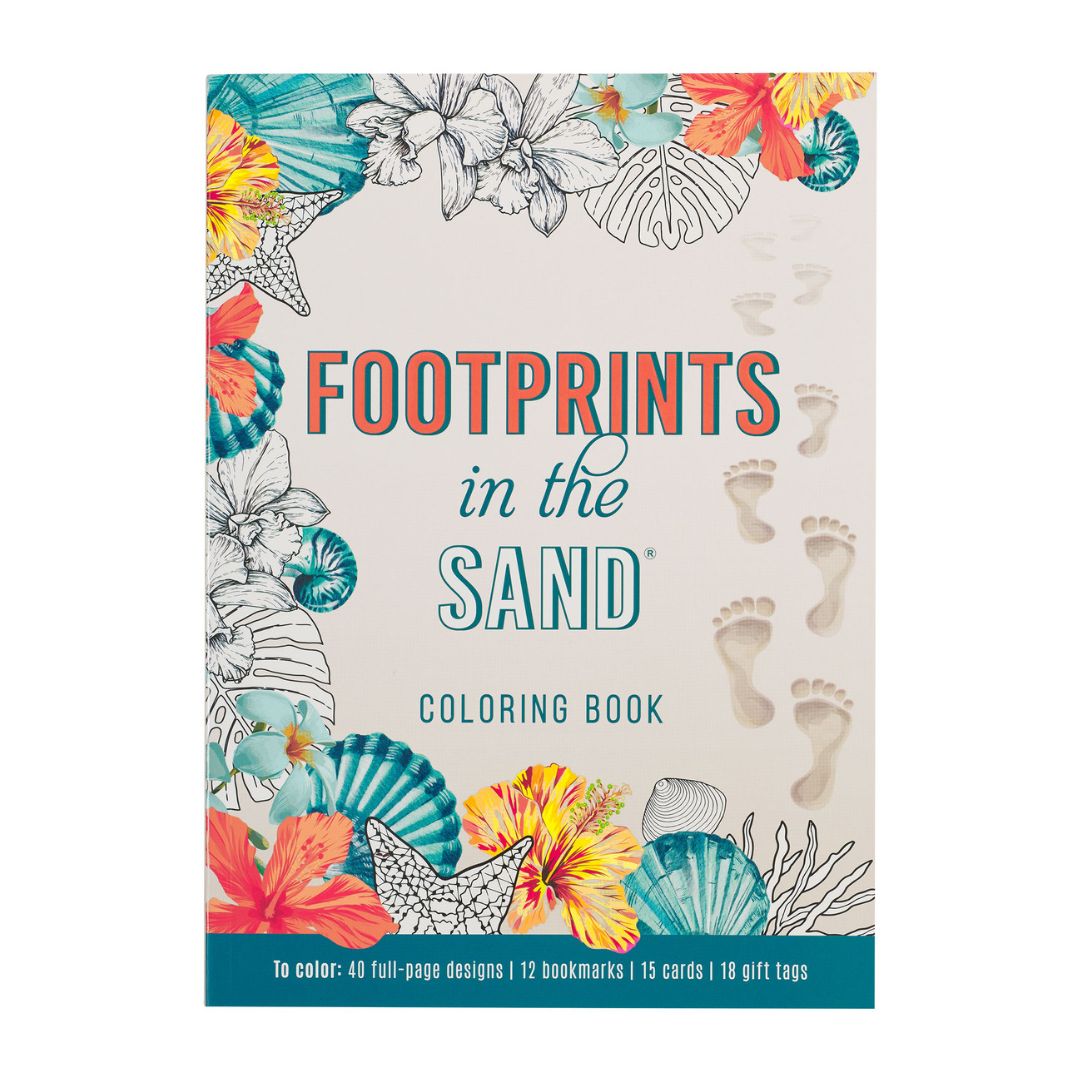 Footprints in the Sand Coloring Book Footprints in the Sand Coloring Book - CLR103