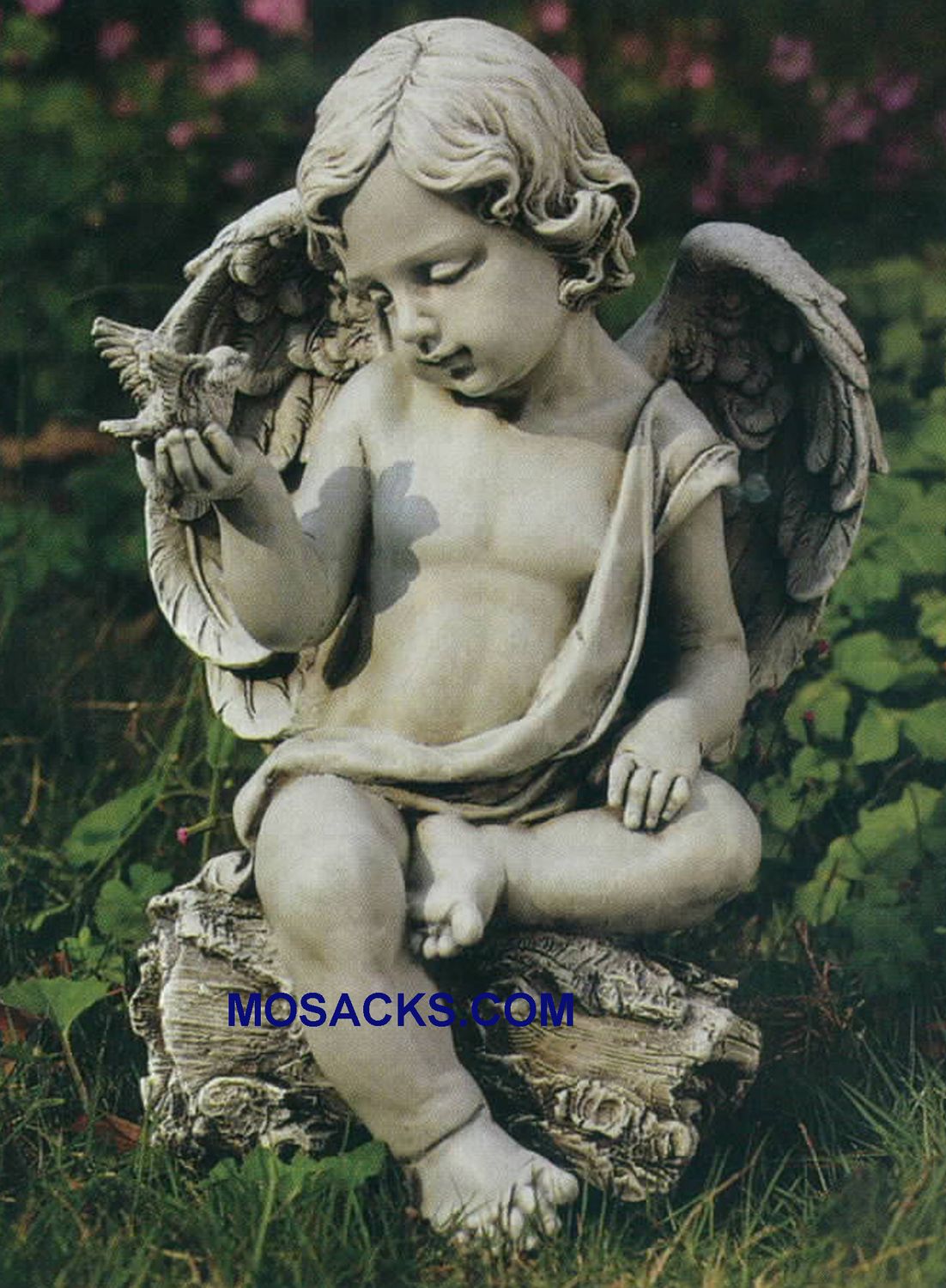 Joseph Studio Cherub with Dove 60423