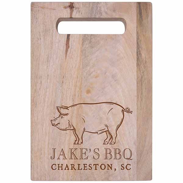 Personalized Acacia Cutting Board-ZNHC0065