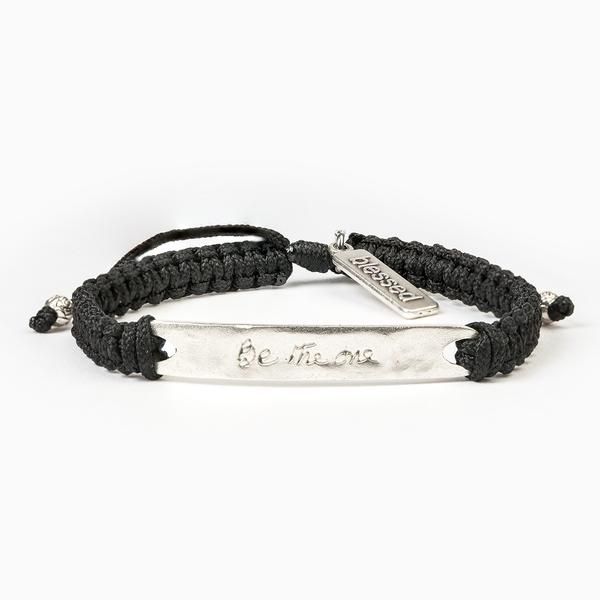 My Saint My Hero Be The One Bracelet Silver-14040BK