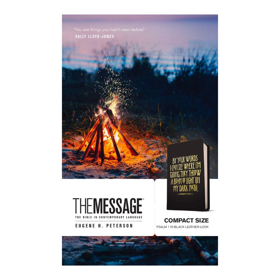 The Message Bible: Compact (Black/LeatherLike) The Message Bible: Compact (Black/LeatherLike) - 9781641583244