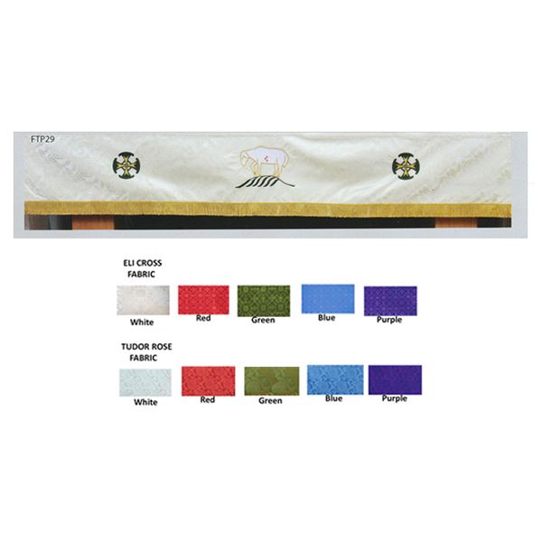 Lamb Of God Parament Frontal 12x72 Inch-FTP29-72