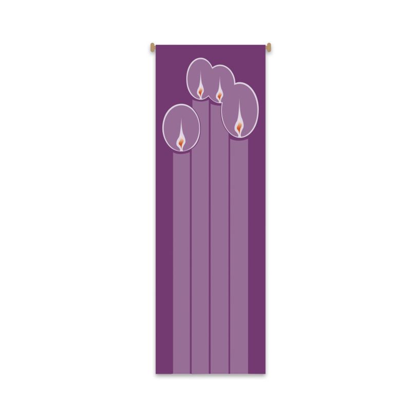 Slabbinck Large Inside Banner Advent Candle 7619