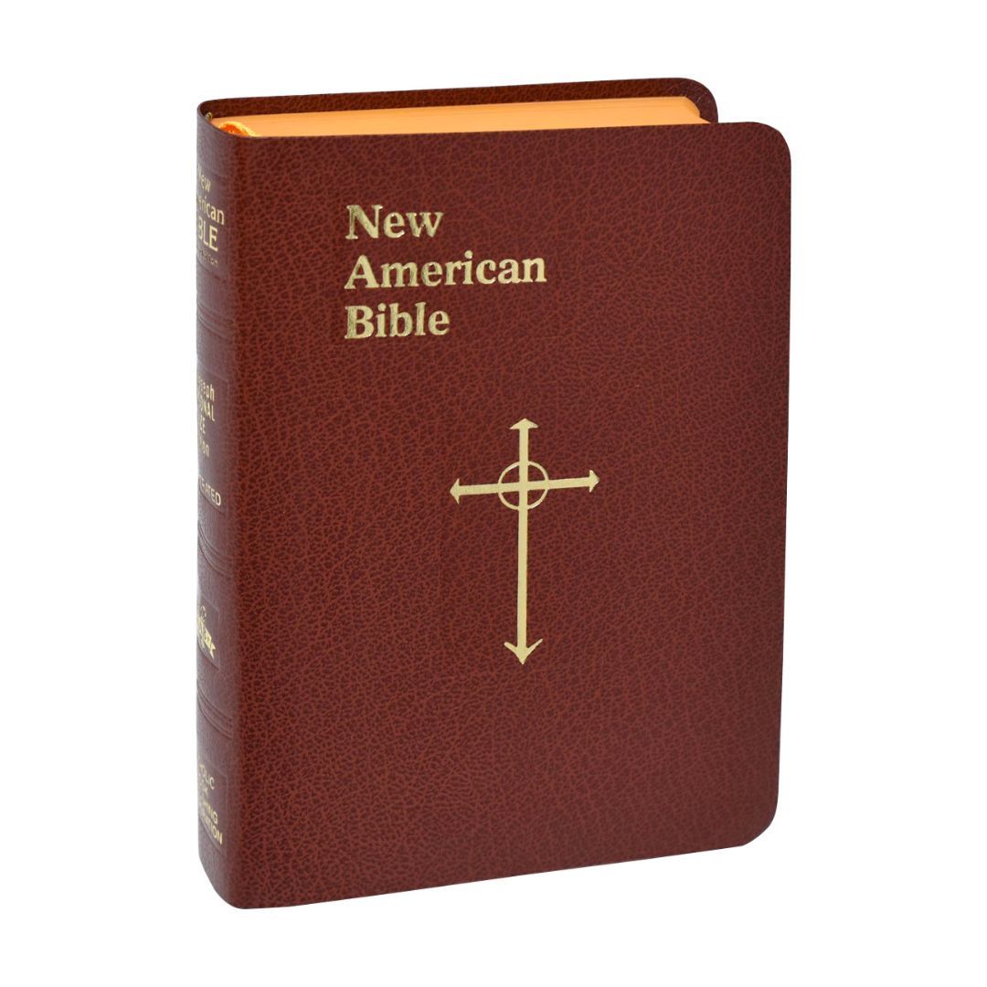 St. Joseph NABRE Personal Size Imitation Leather Brown Cover 9780899425832 510/10BN Catholic Bible …