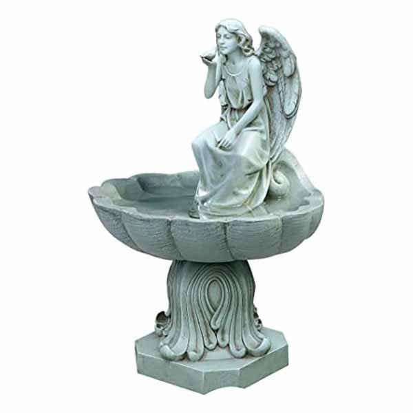Joseph Studio Angel Birdbath 40067