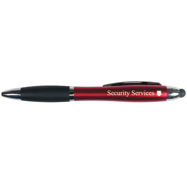 Red Light-Up Pen (Personalized) - ZPEN0012