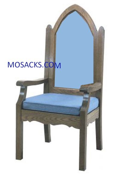 Celebrant Chair with Reversible Cushion and Padded Back 27" w x 23" d x 52" h 40-972AP Celebrant Ch…