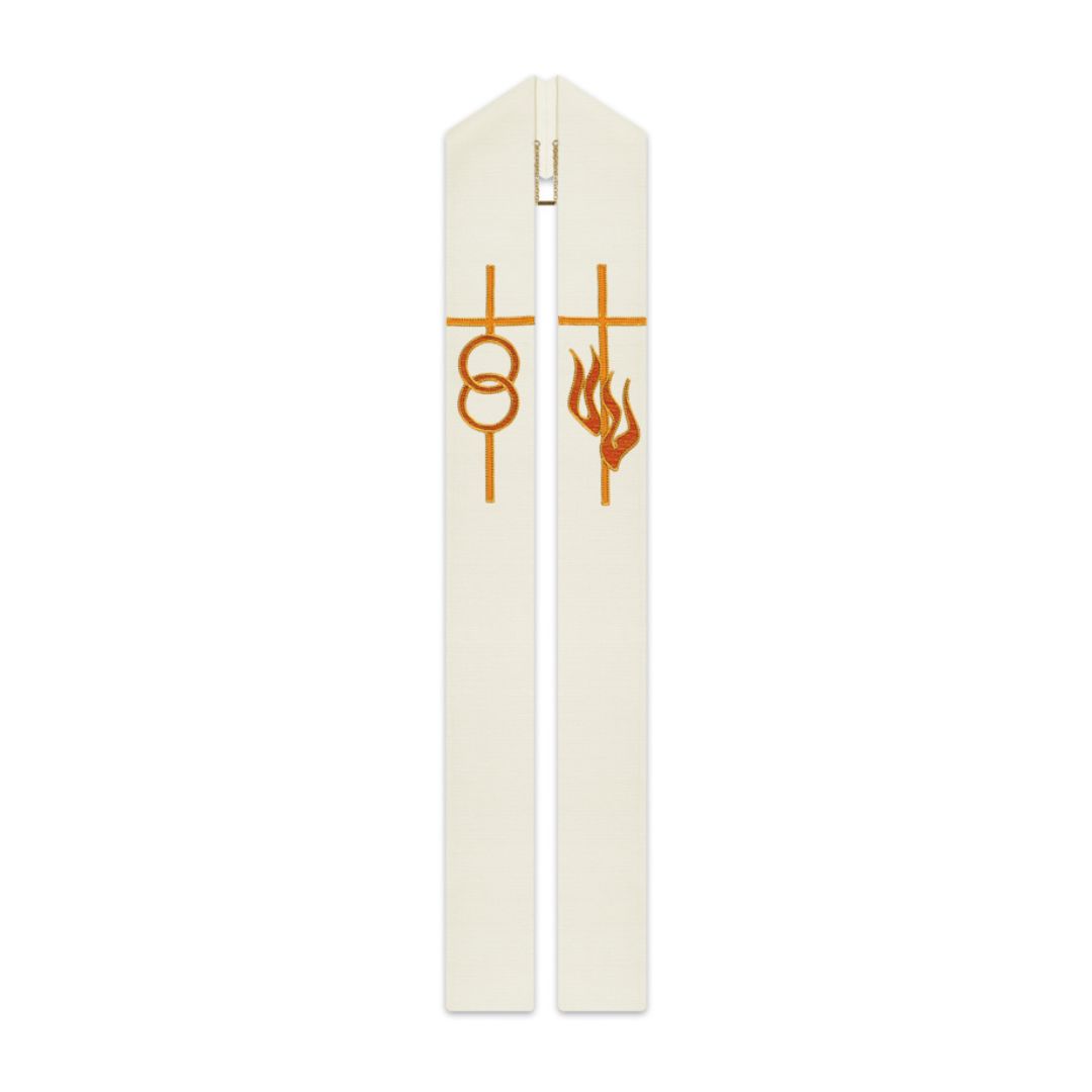 Slabbinck Wedding Overlay Stole #50-3802