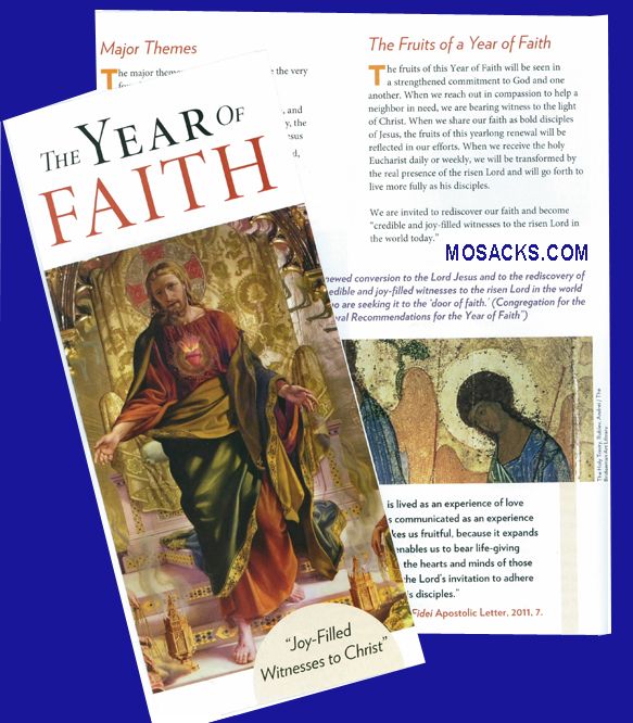 Year Of Faith Pamphlet-9781612786629, Year of Faith Overview