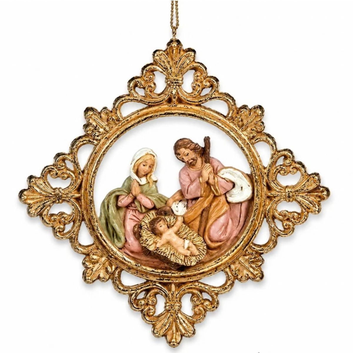 2026 Gold Filigree Cameo Event Ornament – Fontanini Gift Collection