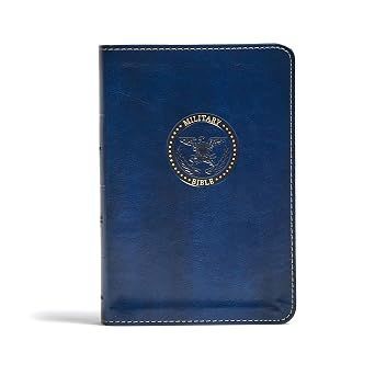 CSB Military Bible (For Airmen)-Royal Blue Leathertouch