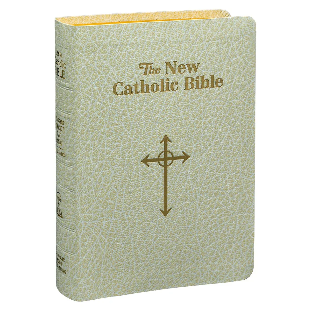 St. Joseph New Catholic Bible - Compact Size. White, red, or brown.