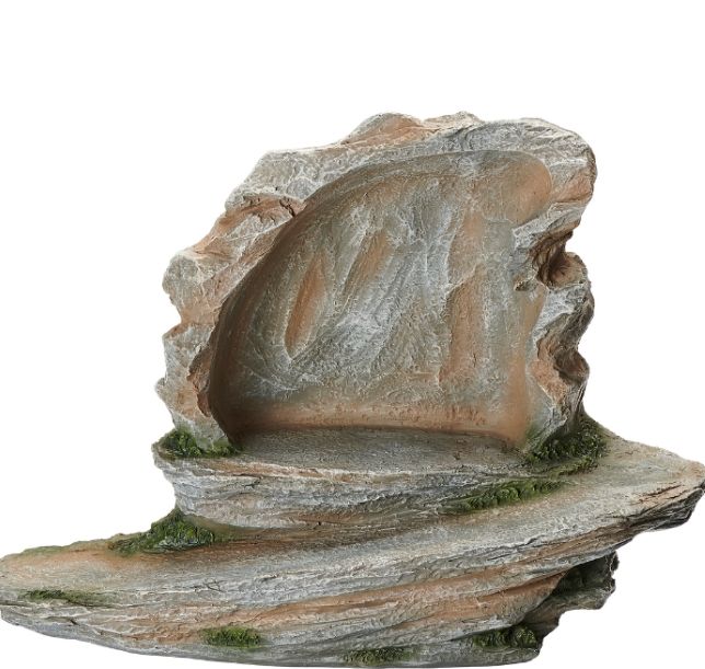 5 Inch Scale Stone Grotto Nativity Stable by Fontanini