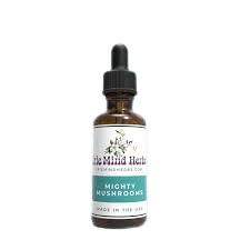 Irie Mind Herbs Mighty Mushrooms alcohol free tincture Irie Mind Herbs Mighty Mushrooms alcohol free tincture