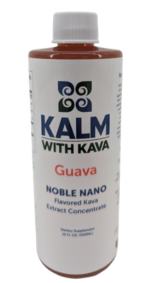 Kalm with Kava Noble Nano Flavored Kava Extract Concentrate - Guava