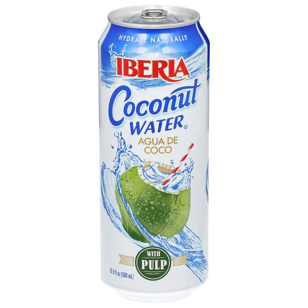 Coconut Water with Pulp  Agua De Coco con Pulpo