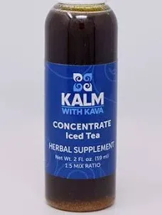 Kalm with Kava - Noble Nano Flavored Kava Extract Concentrate - Iced Tea
