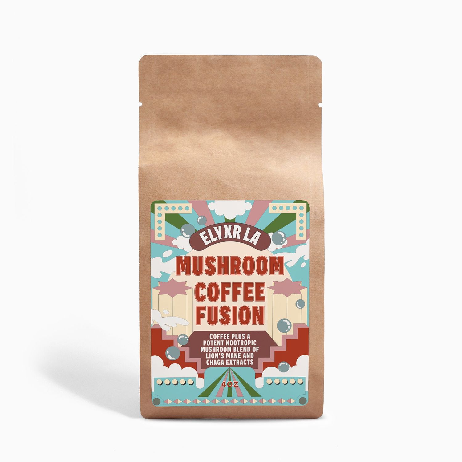 Elyxr LA Mushroom Coffee Fusion