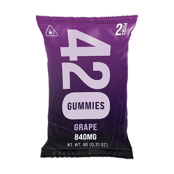 Flying Monkey 420 Gummies Grape | (2ct) 840mg