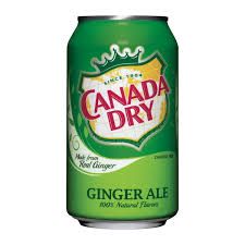 Ginger Ale Canada Dry Gingerale can