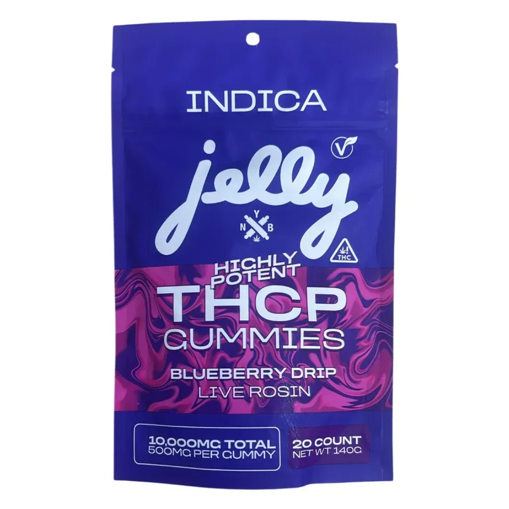 Jelly Samples by type, Type: THCP Indica 5ct