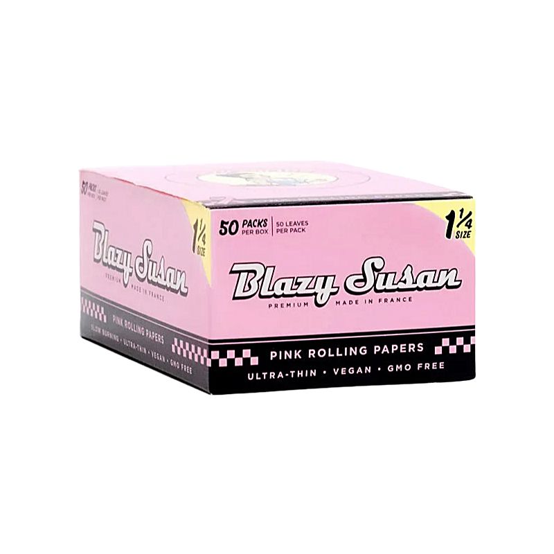 Blazy Susan 1 1/4 size Rolling Papers 50ct