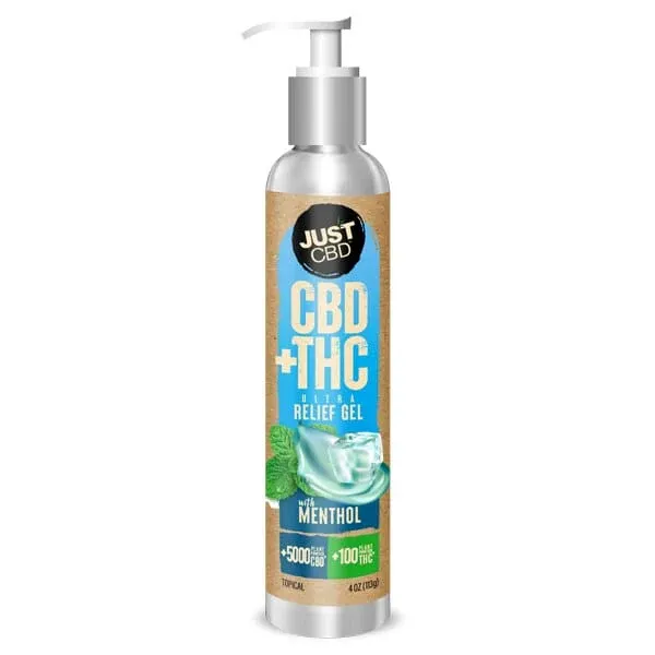 Just CBD Relief Gel Just CBD Relief Gel, Blend: CBD+THC