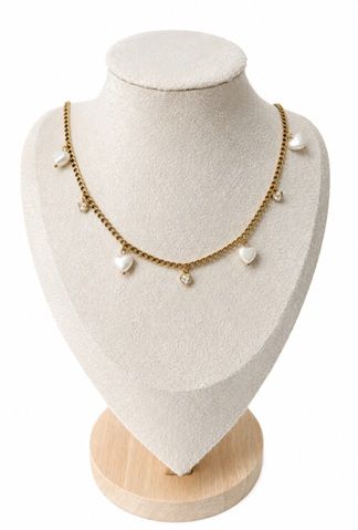 Heart Pearl halsband