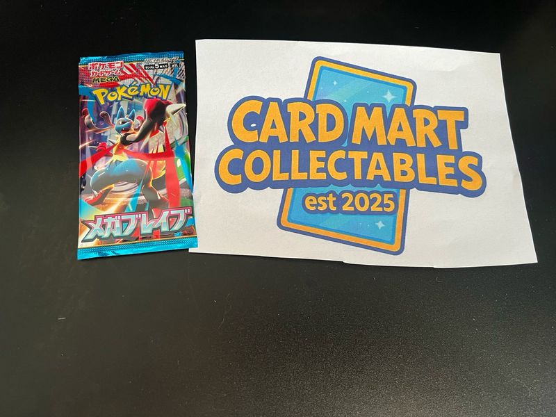 Pokemon TCG Japanese JP Mega Brave Booster Pack X1