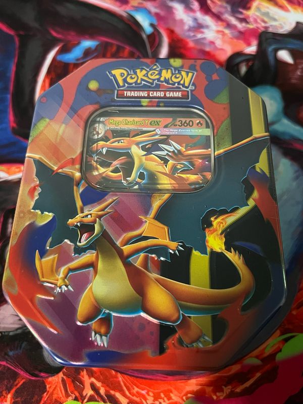 Mega Charizard Y Ex Tin Sealed