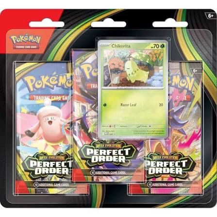 Pokemon TCG Perfect Order 3 Pack Blister