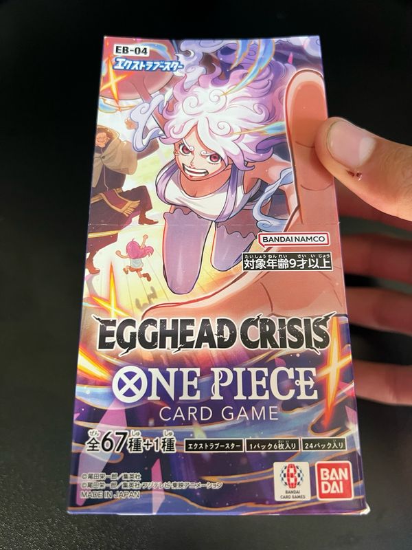 One Piece TCG Japanese Eb04 Egghead Crisis Booster Box