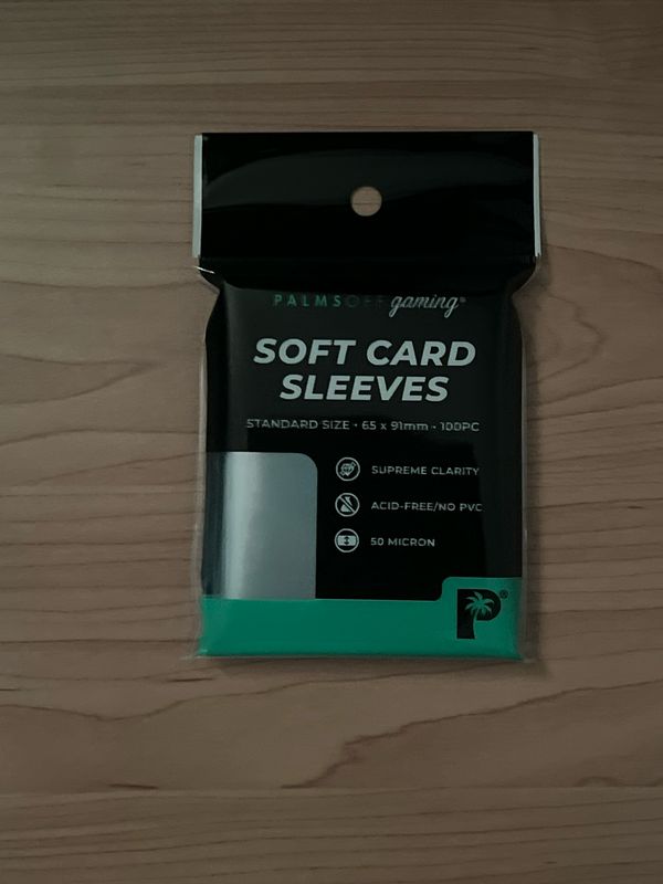 Palms Off Gaming Premium Soft Card Sleeves 100 Pieces