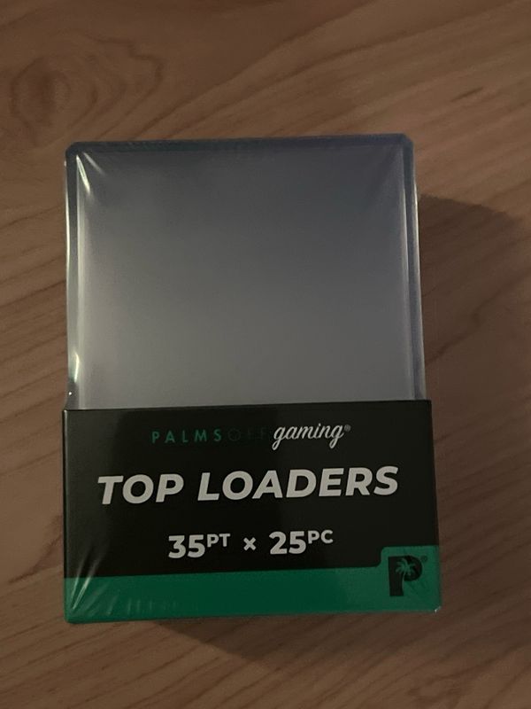 Palms Off Gaming Premium Top Loaders 25 Peices