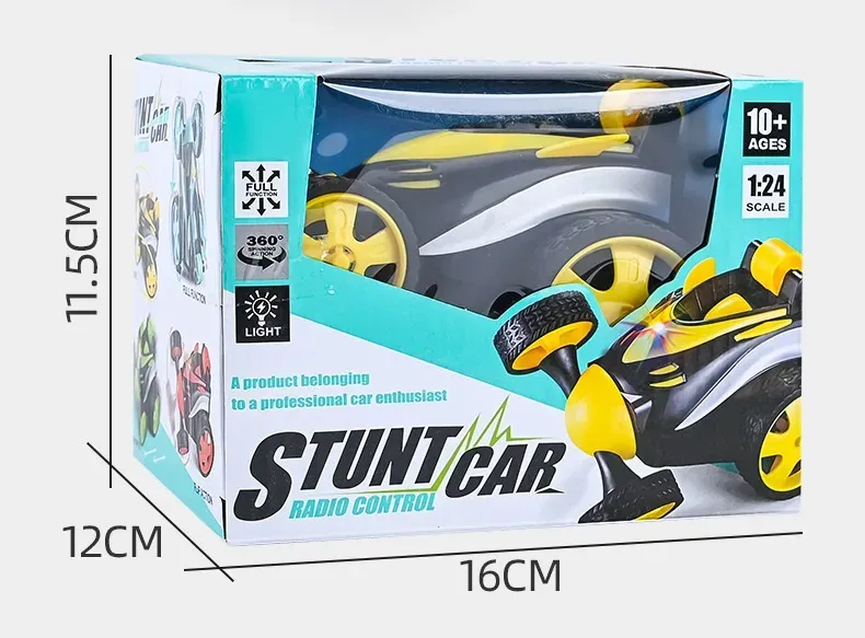 360° Tilting Stunt Remote Control Car - Off-Road RC Vehicle